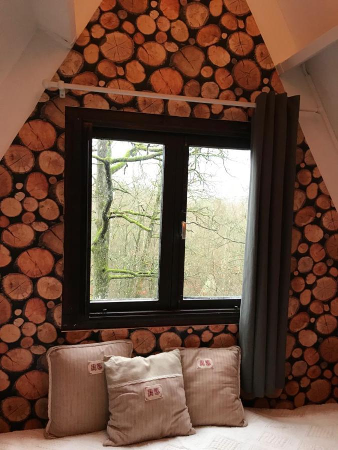 Heavenly Renovated Cabin Near Pittoresque Durbuy - Whistler Villa Bagian luar foto