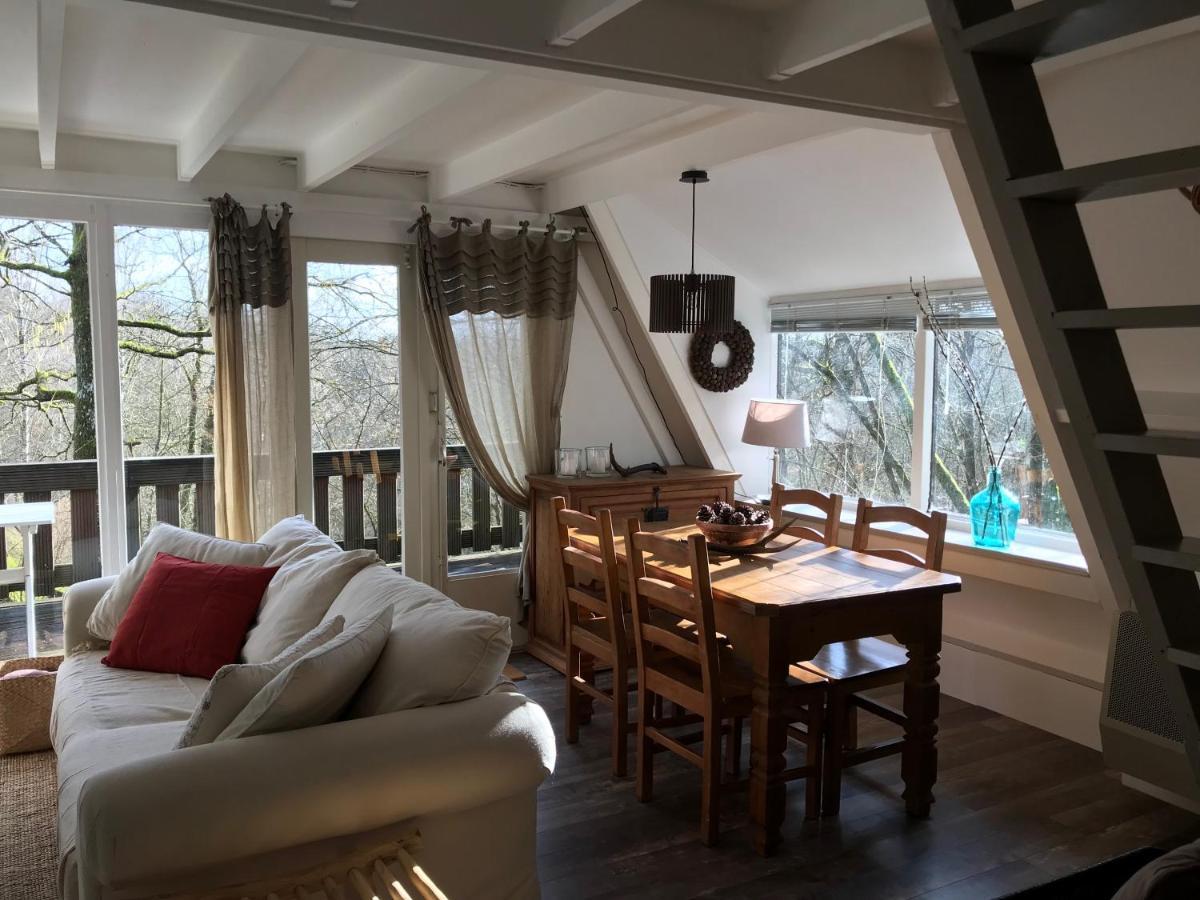Heavenly Renovated Cabin Near Pittoresque Durbuy - Whistler Villa Bagian luar foto