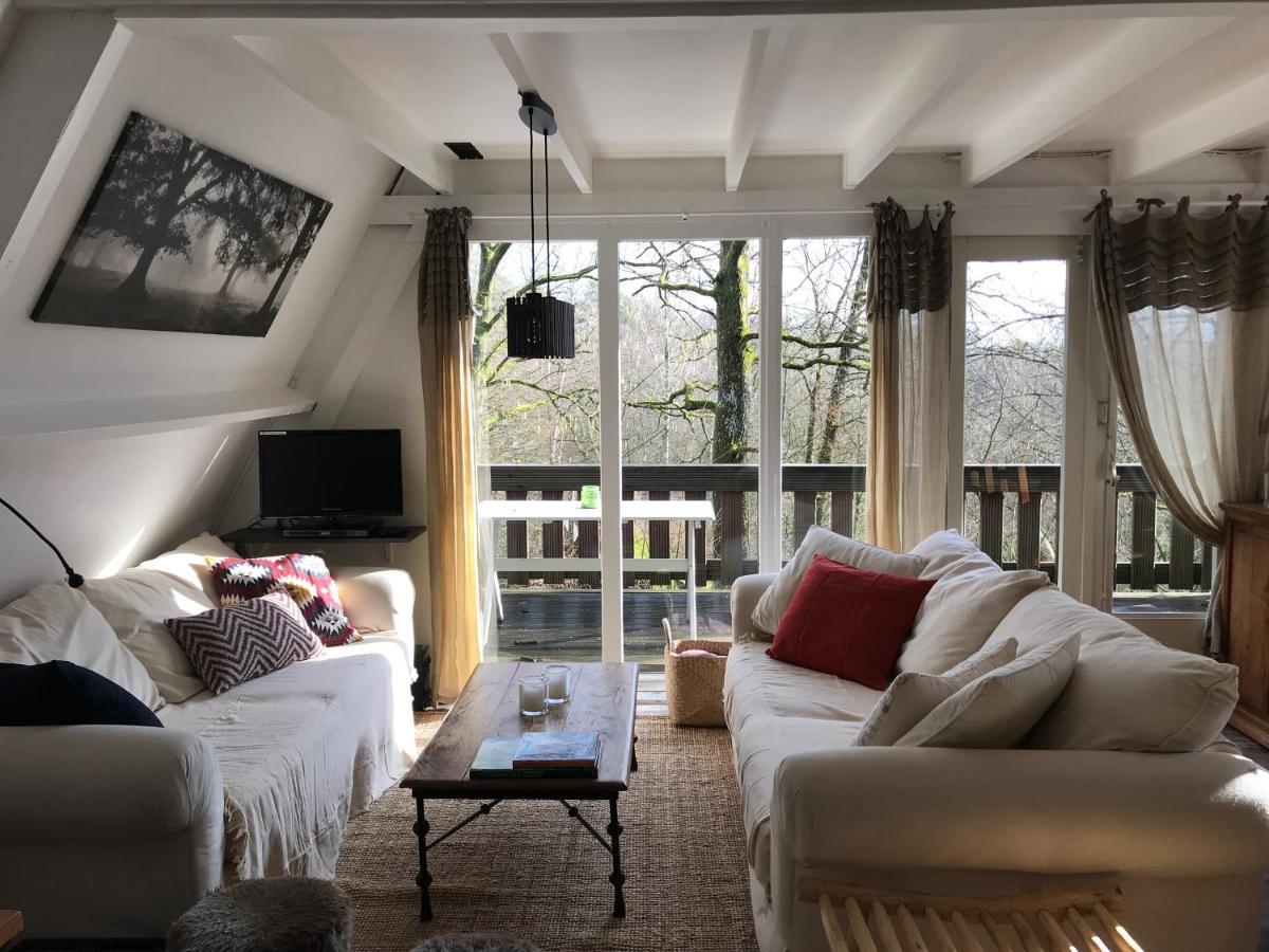 Heavenly Renovated Cabin Near Pittoresque Durbuy - Whistler Villa Bagian luar foto