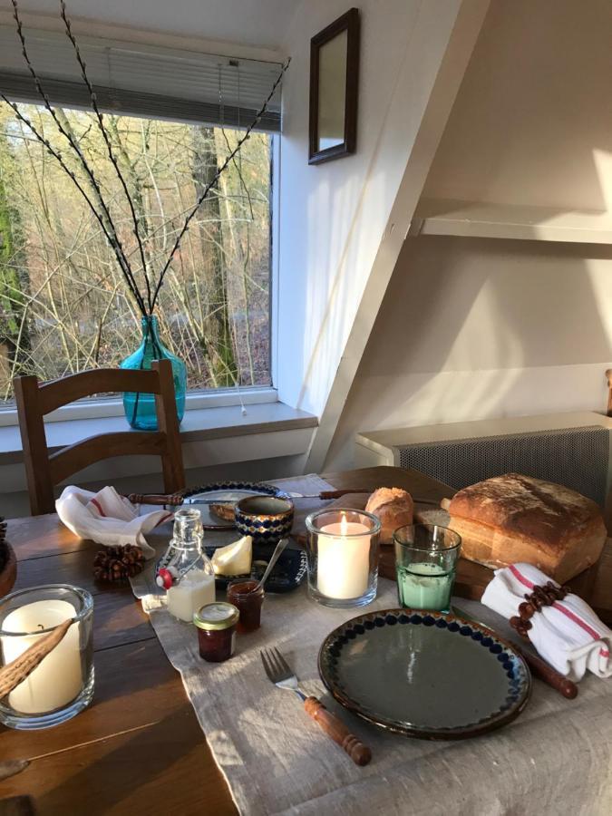Heavenly Renovated Cabin Near Pittoresque Durbuy - Whistler Villa Bagian luar foto