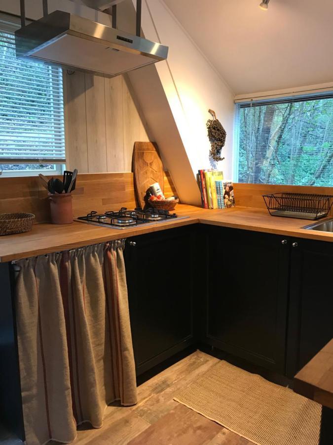 Heavenly Renovated Cabin Near Pittoresque Durbuy - Whistler Villa Bagian luar foto